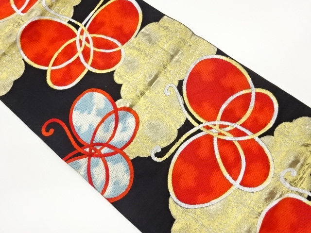 JAPANESE FUKURO OBI / WOVEN BUTTERFLY